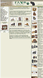 Mobile Screenshot of pawsmemorialurns.com
